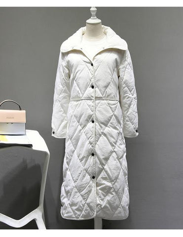 Fitaylor Autumn Winter Women Long Coat White Duck Down Jacket Female Ultra Light Down Coat Parka Outerwear Tops