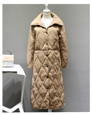 Fitaylor Autumn Winter Women Long Coat White Duck Down Jacket Female Ultra Light Down Coat Parka Outerwear Tops